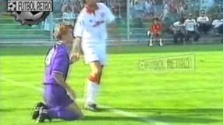 Fiorentina 7 vs Ancona 1 Serie A 199293 Batistuta vs Ruggeri FUTBOL RETRO TV [upl. by Retha]