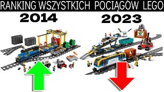 RANKING WSZYSTKICH POCIÄ„GĂ“W Z LEGO lego lego2024 fabio [upl. by Ezmeralda]