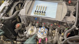 Bosch KJetronic Fuel Injector Removal Testing Resealing Replacement [upl. by Wasserman]