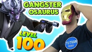 Monster Legends Gangsterosaurus level 1 to 100  Combat PVP [upl. by Premer]