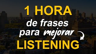 🟠 1 HORA DE FRASES ÚTILES PARA MEJORAR TU INGLÉS ✅ ESCUCHA REPITE Y APRENDE 🎧 [upl. by Ennayelhsa]