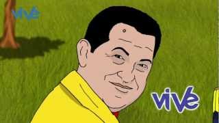 Hasta siempre Comandante Chavez Animación de VIVE TV [upl. by Nisse]