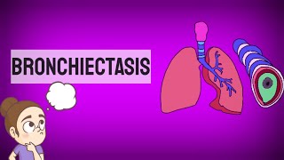 BronchiectasisCauses pathophysiology symptomsamp treatment medical surgical disorders [upl. by Novyat]