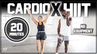 20 Minute Full Body Cardio HIIT Workout NO REPEAT  Burn Body Fat [upl. by Nnylatsirk]