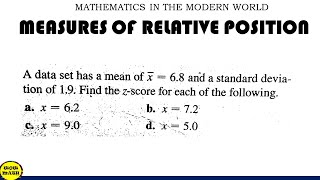 MEASURES OF RELATIVE POSITION [upl. by Berger]