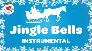 Jingle Bells KARAOKE Lyrics 🎤🔔 Instrumental Christmas Song 🎄 [upl. by Ynnel]