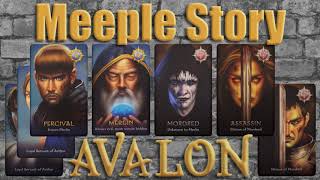 Avalon Narration  Merlin Percival Mordred and The Assassin  7 Player [upl. by Maxa]