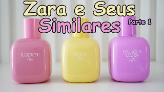 Perfumes da Zara e Seus Similares Parte 1  Tuberose Twilight Malve e Femme [upl. by Helli]