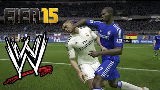 FIFA 15 Fails  With WWE Commentary [upl. by Naerb412]