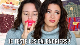 JE ME MAQUILLE AVEC LES CALENDRIERS DE L’AVENT [upl. by Pallaton]