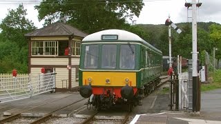 Llangollen Railway 2062015  Heritage Railcar Gala  DMU Autotrain GWR Pannier [upl. by Aalst]