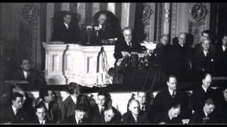 Franklin D Roosevelt  Dec 8 1941 quotDay of Infamyquot Speech Full Speech [upl. by Enwahs]