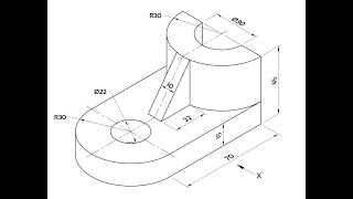 Engineering Drawing TutorialsAssembly drawing with Front view amp Side view bolt [upl. by Bernardine167]