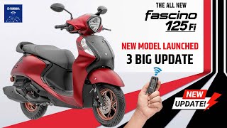 2024 Yamaha Fascino S New Model Launched🤩3 Big Update  Answer Back Features Fascino 125cc Reviews [upl. by Xel916]