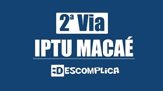 Segunda Via Iptu Macaé  Boleto Atualizado 2019 [upl. by Eikcid]