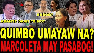 NAKU PO QUIMBO UMAYAW NA MARCOLETA SUMABOG KAY TAMBALOSLOS ABANTE NAWALA ANG FB [upl. by Guria]