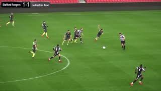 Stafford Rangers v Hednesford Town  Staffs Senior Cup Final [upl. by Dloreg]