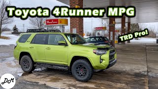 2022 Toyota 4Runner TRD Pro – MPG Test  Realworld Highway Range [upl. by Berman]