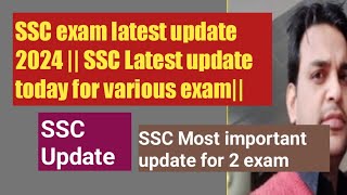 SSC Stenographer exam latest update2024SSC Hindi translator exam 2024 [upl. by Cilka657]