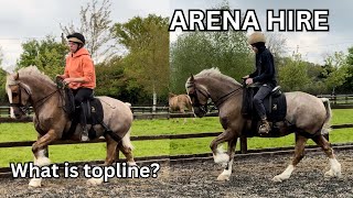 CAN MY SON RIDE MY SHOW HORSE BETTER THEN ME  ARENA HIRE  WHAT IS TOPLINE [upl. by Joleen]