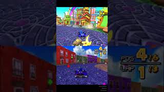 Sonic amp Sega All Stars Racing  Nintendo DS vs PC [upl. by Nayar]