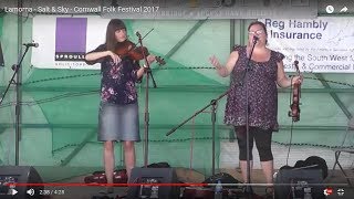 Lamorna  Salt amp Sky  Cornwall Folk Festival 2017 [upl. by Notsag342]