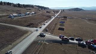 Eureka Montana Roosville Port Of Entry Freedom Rally [upl. by Jeremie]