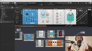 DannyXanderMusic Live Stream Designing Powerful Bass Sounds for Electronic Music in Reaktor [upl. by Assiralc842]