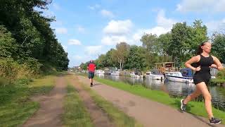 Altrincham to Manchester city canal ride 1 Ricks Town Tours [upl. by Mayworm]