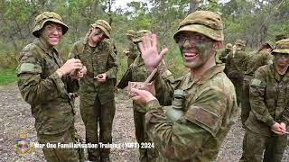 ADFA Year One Familiarisation Training YOFT 2024 [upl. by Susann]