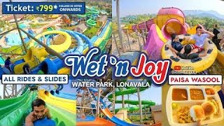 Wet n joy waterpark Lonavala Latest Video TicketsOfferFood How to reach wet n joyAZ Information [upl. by Schmeltzer549]