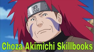 Naruto Online Choza Akimichi Skillbooks [upl. by Neil]