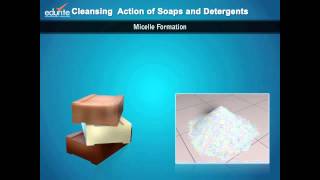 Cleansing Action of Soaps and Detergents [upl. by Zsa]