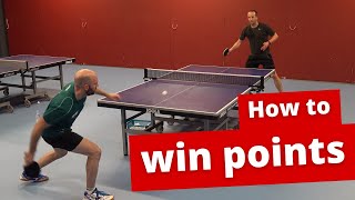 What is the most effective way of winning points in table tennis [upl. by Arianna]