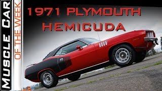 1971 Plymouth Hemi Cuda  Muscle Car Of The Week Video Episode 305 V8TV [upl. by Nilyam]