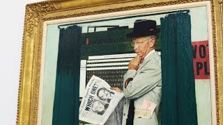 Two Paintings by Norman Rockwell Narrated by Martin Sheen [upl. by Meggs]