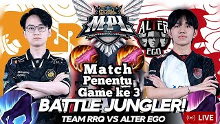 RRQ VS ALTER EGO GAME KE 3  MPL SEASON mlbbmobilelegends [upl. by Na]