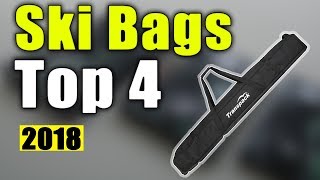 TOP 4 Ski Bags [upl. by Kreitman712]