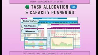 Resource Management and capacity Planning  Version 2 Updated [upl. by Jovitah]