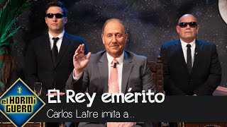 El doble del rey emérito Juan Carlos bromea con el patrimonio de Felipe VI  El Hormiguero [upl. by Rehtaeh172]