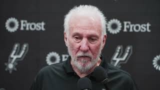 Gregg Popovich Post‑game interview vs Philadelphia 76ers I 12224 [upl. by Asselem]