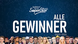 Alle DSDS Gewinner 20022021 JanMarten gewinnt 2021 [upl. by Narut]