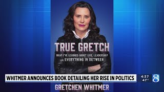 Michigan Gov Gretchen Whitmer announces book detailing her rapid rise in Democratic politics [upl. by Hnilym]