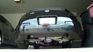 350z No Muffler Sound Comparison [upl. by Epilif]