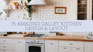 15 Amazing Galley Kitchen Designs amp Layouts  galley kitchen designs photo gallery [upl. by Florentia]