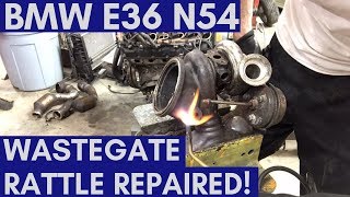 BMW N54 Wastegate Rattle  Fixed [upl. by Adigirb]