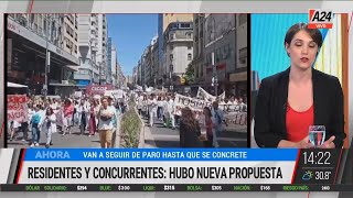 🔴 Paro de residentes y concurrentes hubo nueva propuesta I A24 [upl. by Mickey]