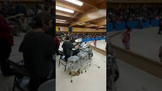 Awesome Square Dance Drummer [upl. by Idak]