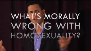 John Corvino  Whats Morally Wrong with Homosexuality Full DVD Video [upl. by Anniram]