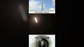 World most dengerous परमाणु मिसाइल Minuteman3 Missile  Minuteman3 Missile ytshorts AanWorldNews [upl. by Aridni178]